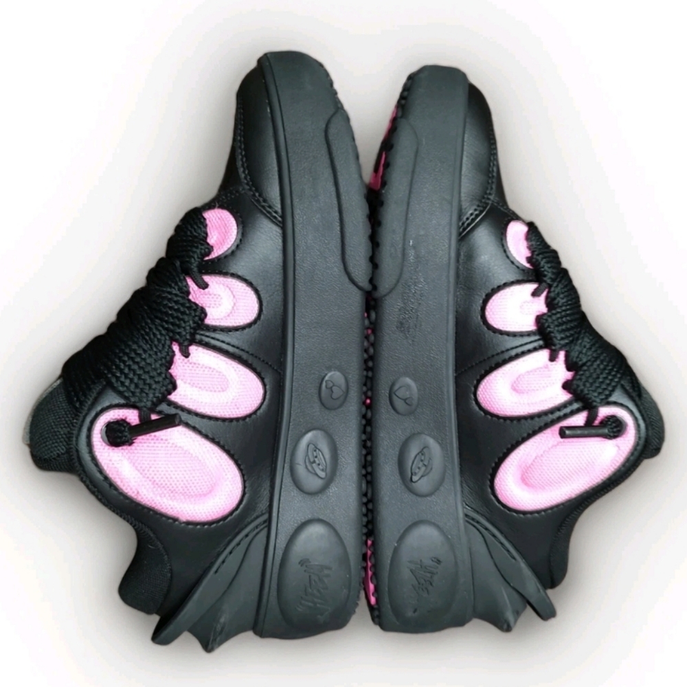 PUMA La Francé Untouchable Lace Up  Youth Girls Black Sneakers Casual Shoes 3108